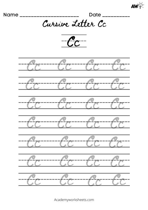 cursive letter c|cursive letter c worksheet.